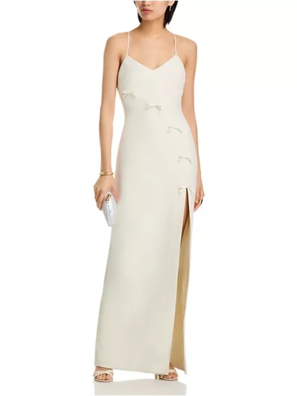 NWT Cinq à Sept Elea Gown – Ivory – Size 0